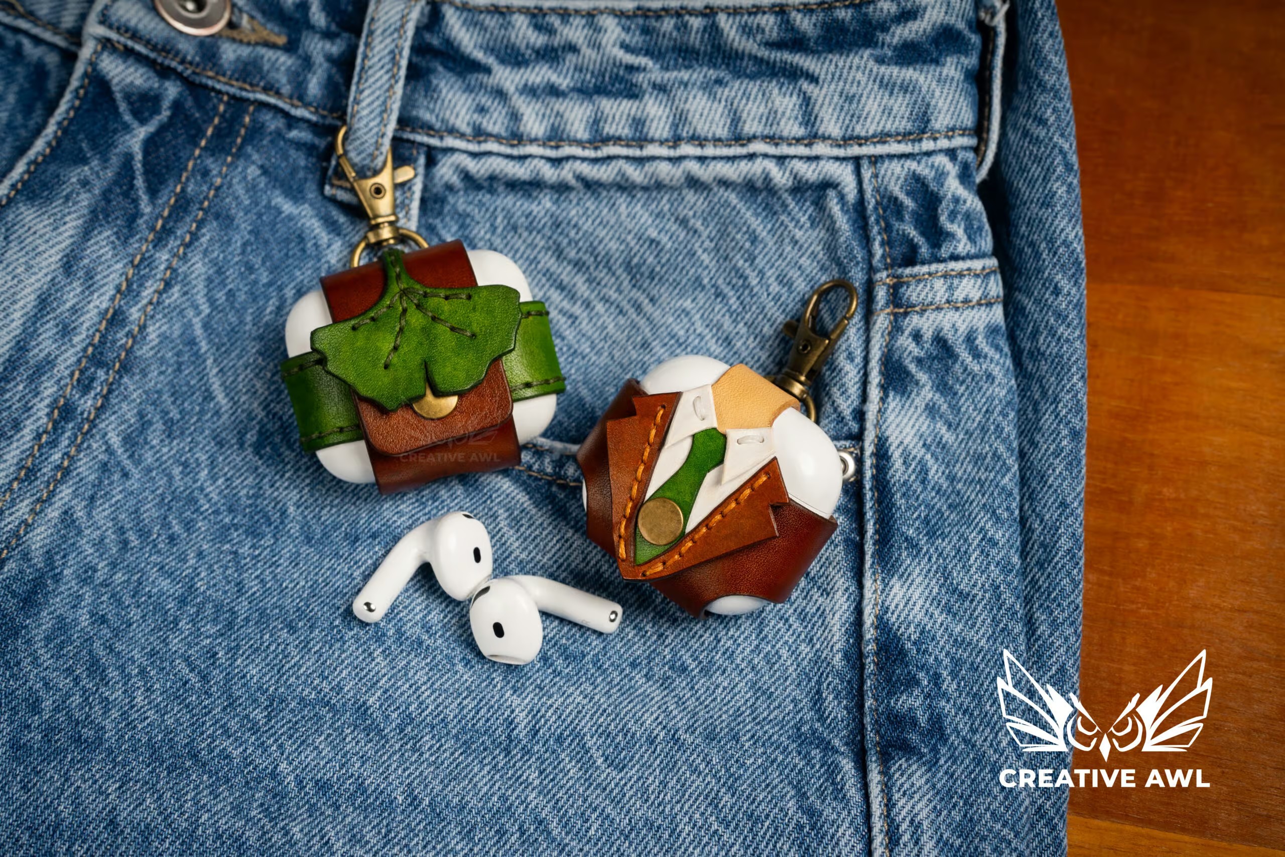 图片[3]-手工皮具图纸 耳机套ca215-皮圈圈手工皮具图纸