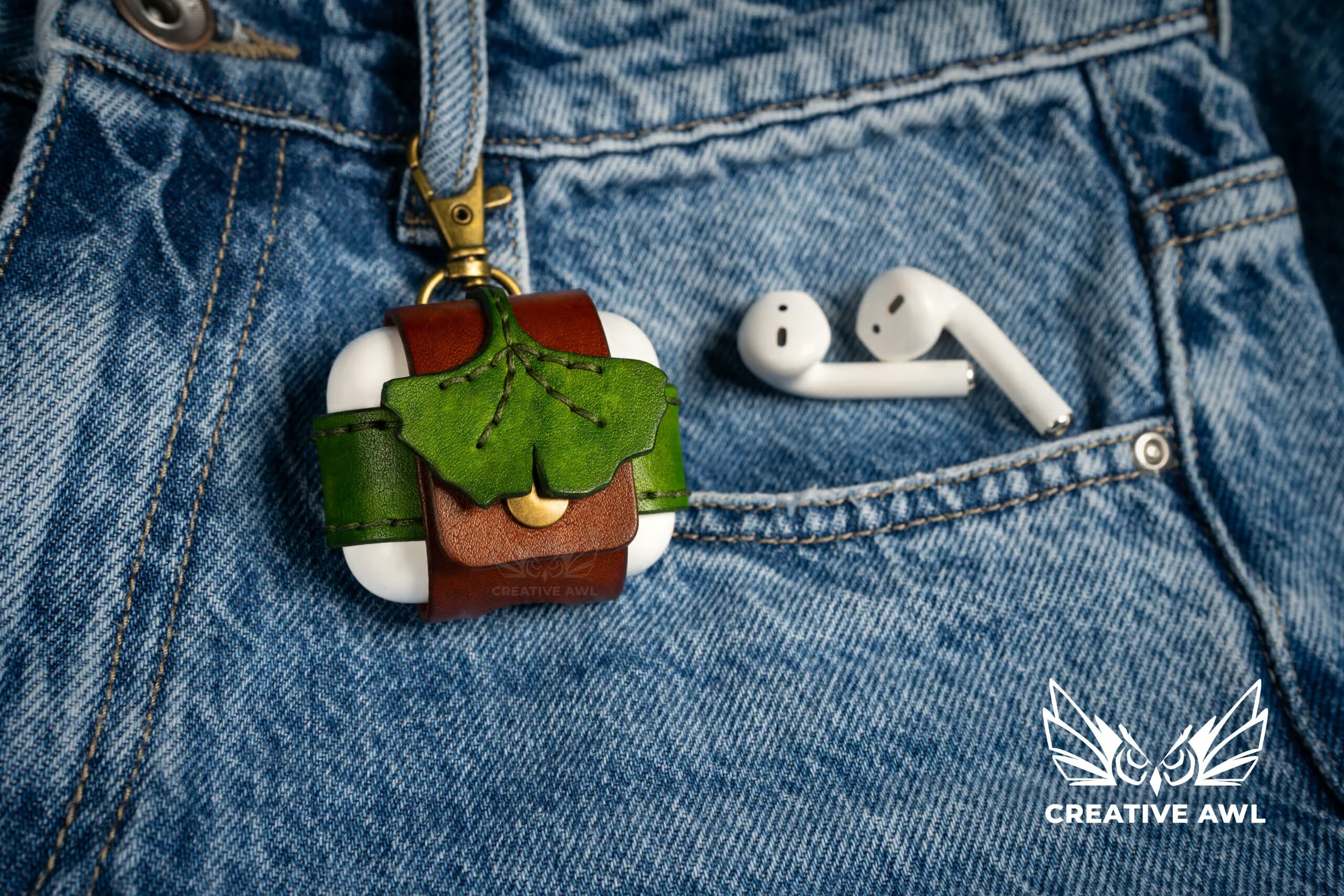 图片[2]-手工皮具图纸 耳机套ca215-皮圈圈手工皮具图纸