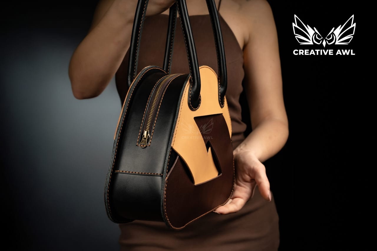 图片[2]-手工皮具图纸 挎包ca221-皮圈圈手工皮具图纸