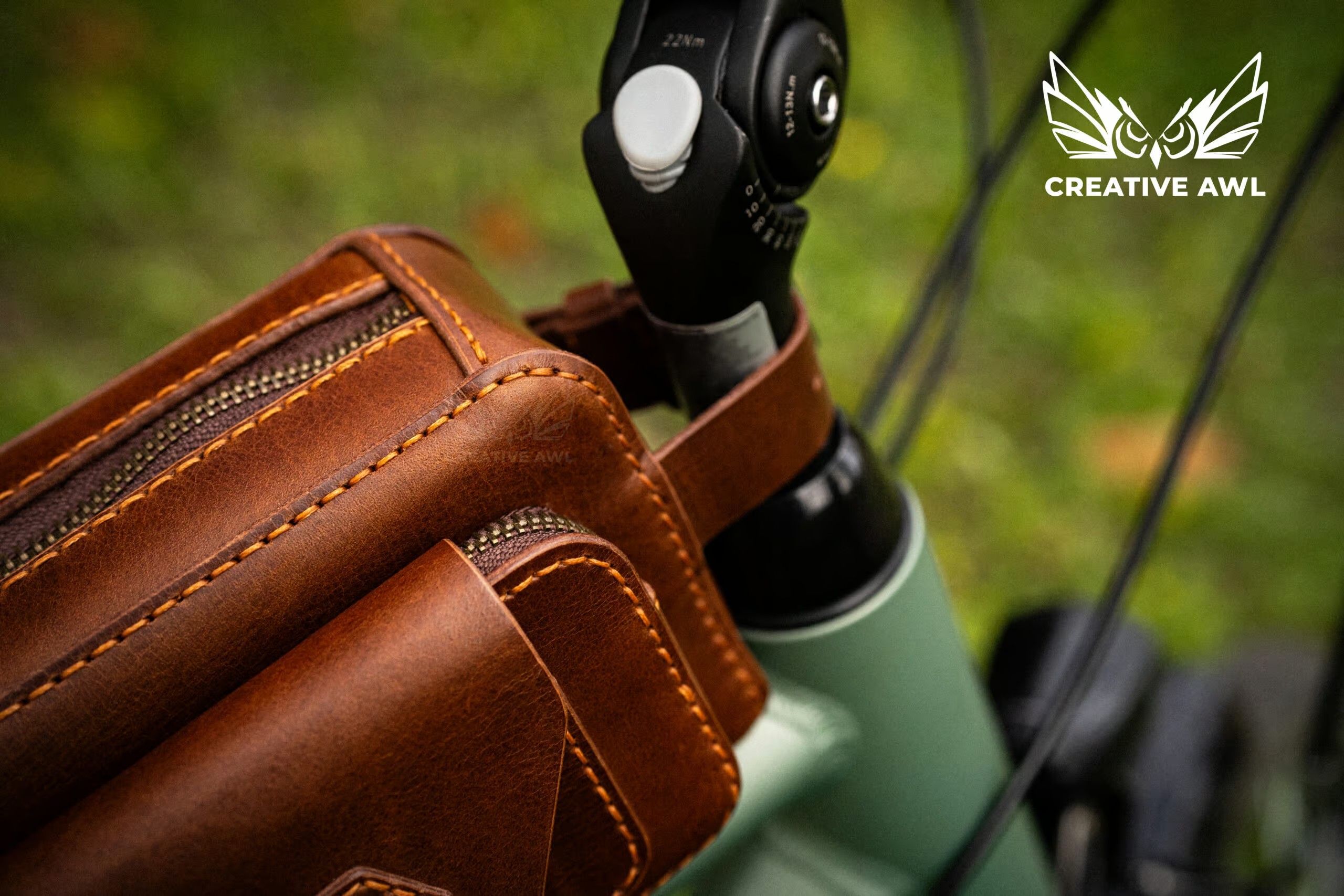 图片[3]-手工皮具图纸 自行车挂包ca227-皮圈圈手工皮具图纸