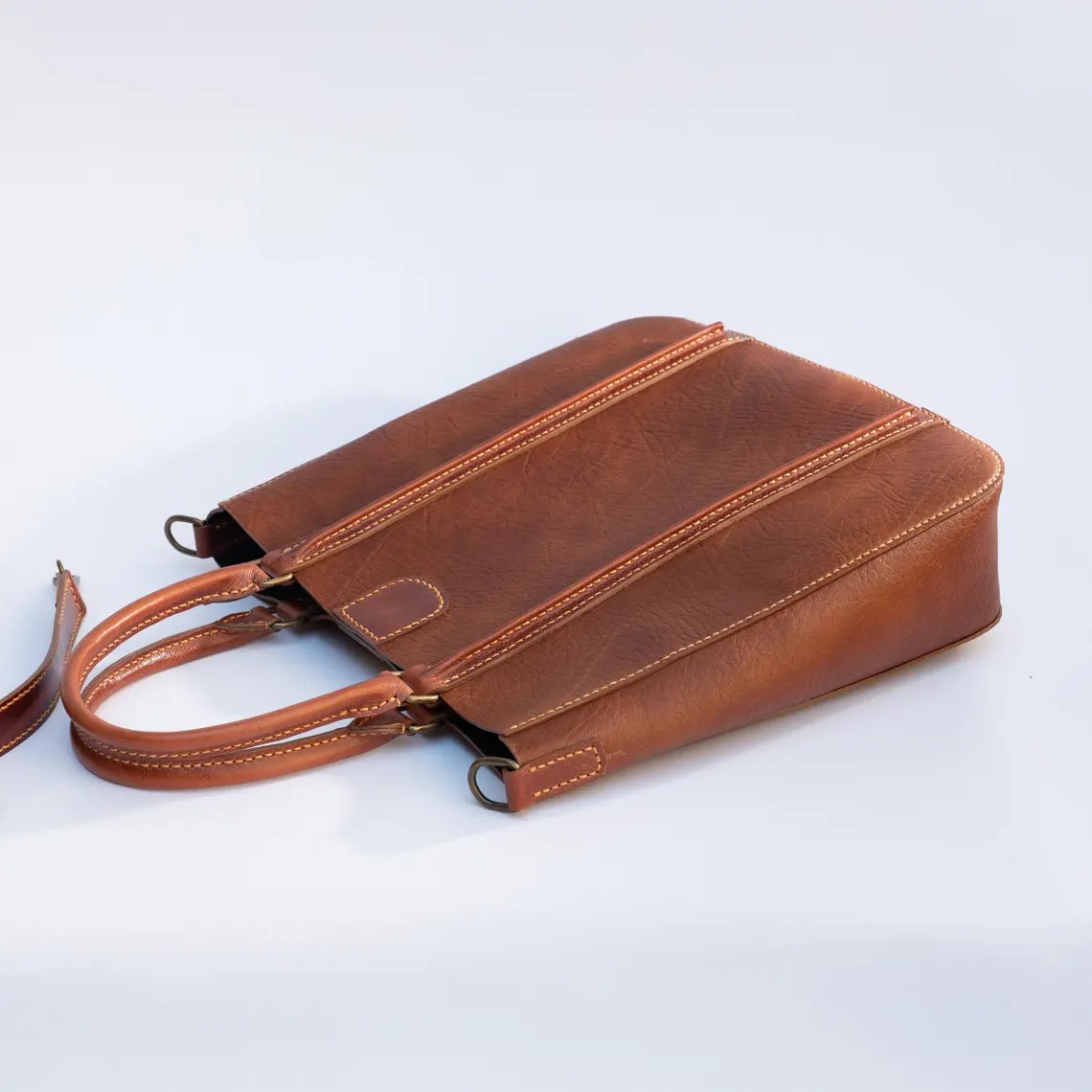 图片[2]-手工皮具图纸 托特包vp210-皮圈圈手工皮具图纸