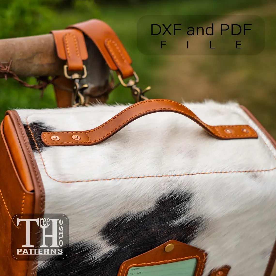 图片[2]-手工皮具图纸 双肩背包tr095-皮圈圈手工皮具图纸