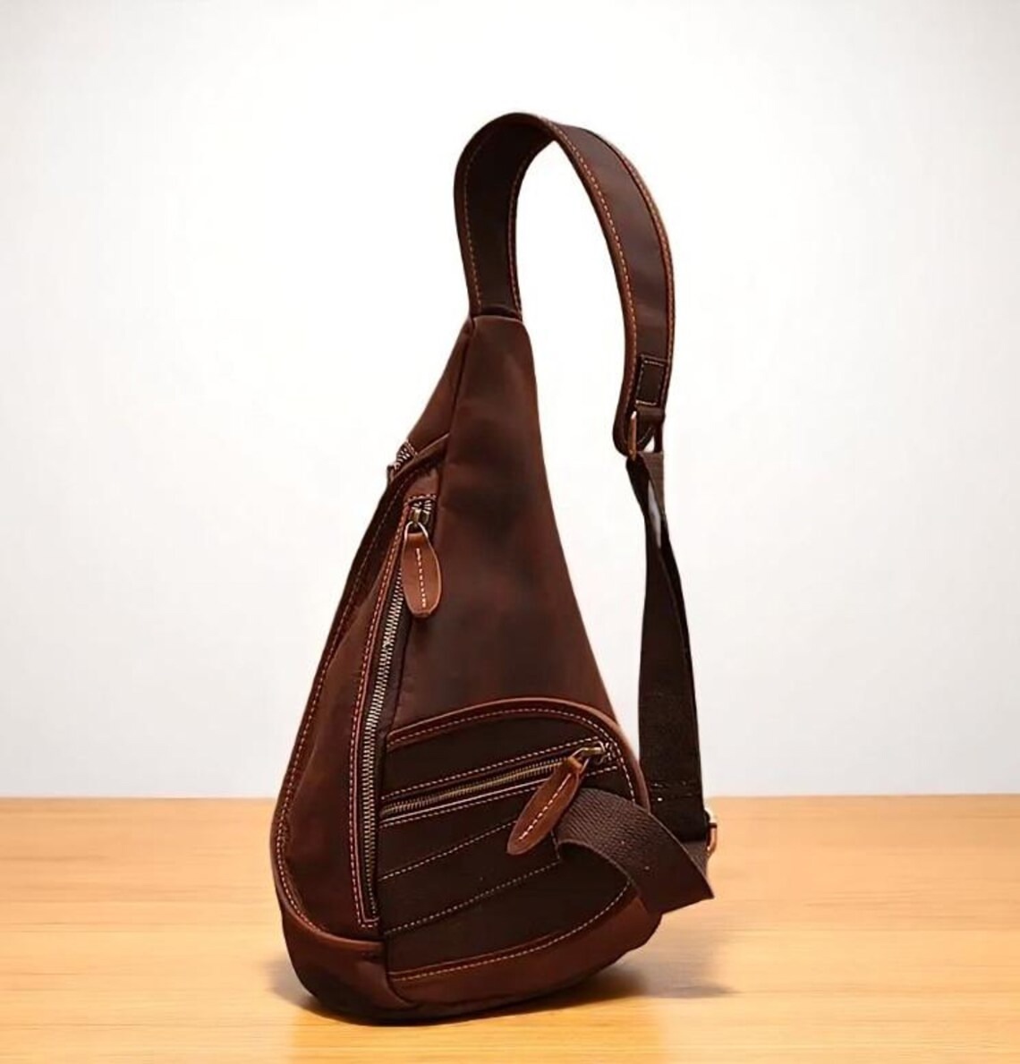 图片[2]-手工皮具图纸 胸挎包fl028-皮圈圈手工皮具图纸