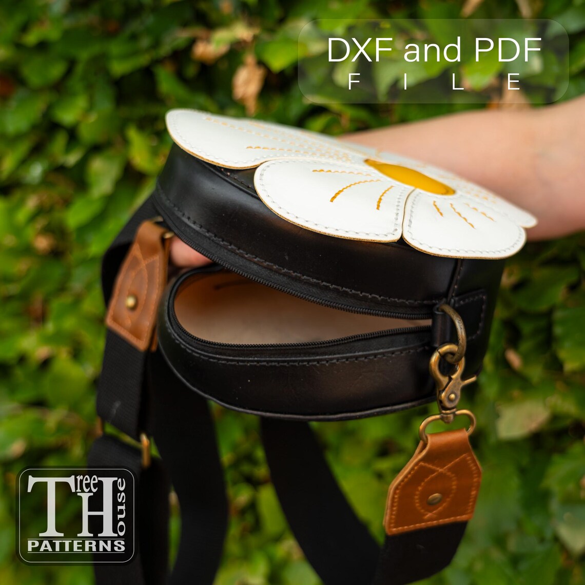 图片[2]-手工皮具图纸 斜挎包tr096-皮圈圈手工皮具图纸