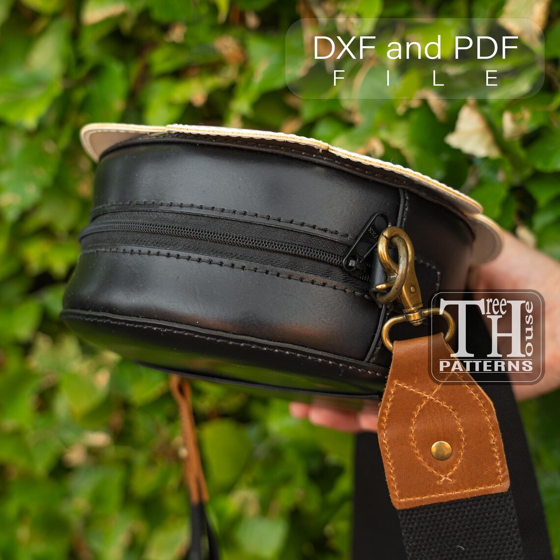 图片[3]-手工皮具图纸 斜挎包tr096-皮圈圈手工皮具图纸