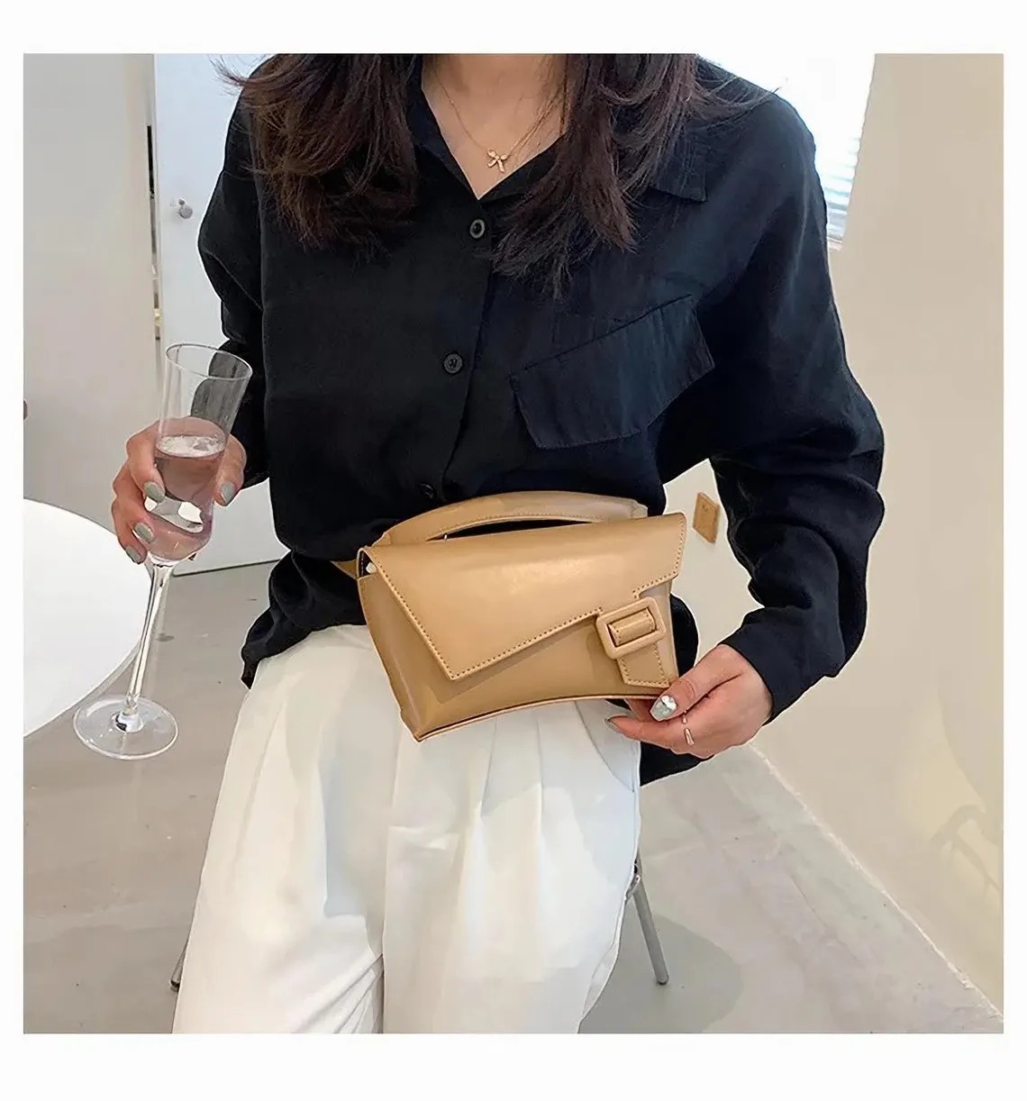 图片[3]-手工皮具图纸 斜挎包ro015-皮圈圈手工皮具图纸