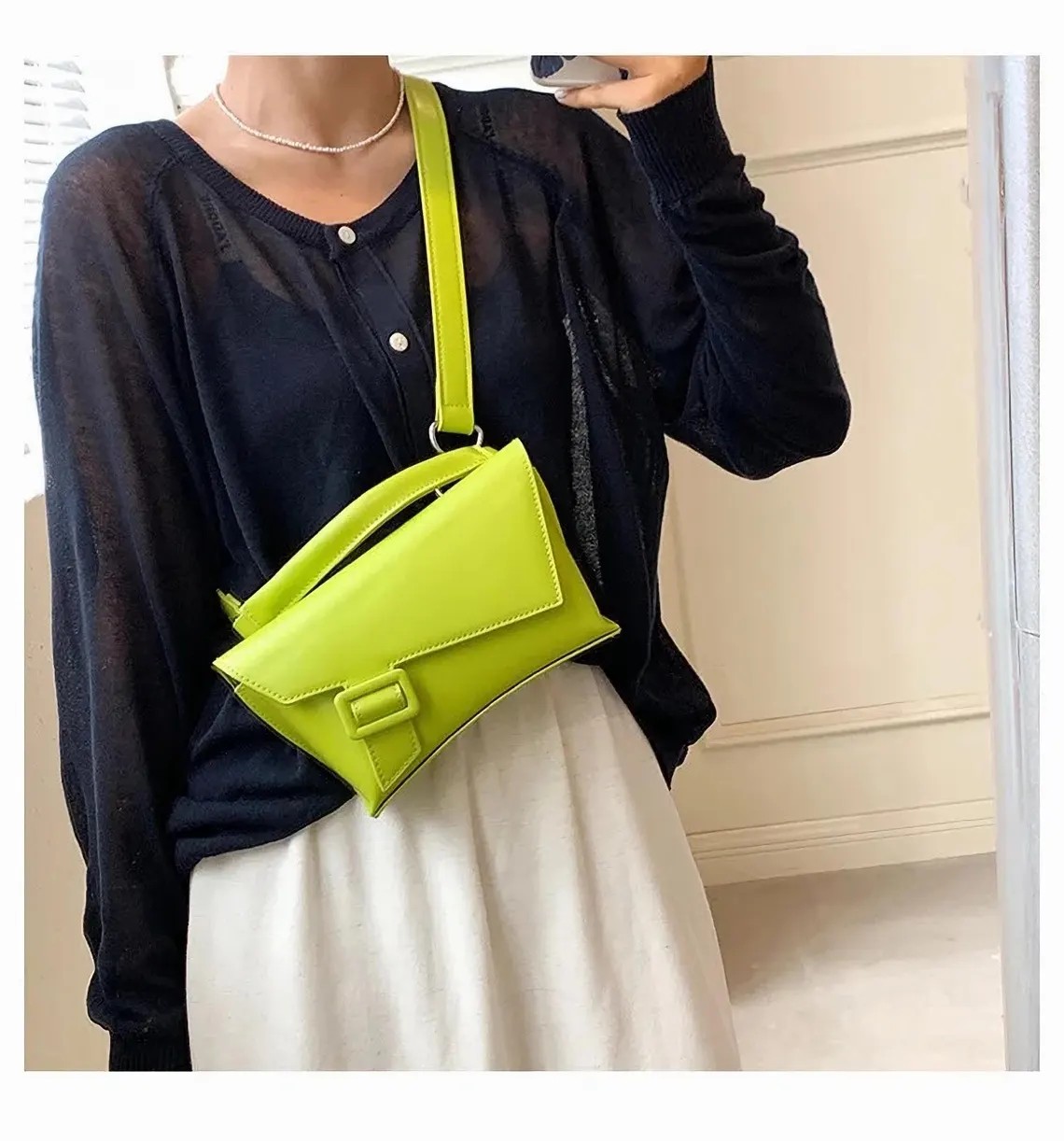 图片[2]-手工皮具图纸 斜挎包ro015-皮圈圈手工皮具图纸