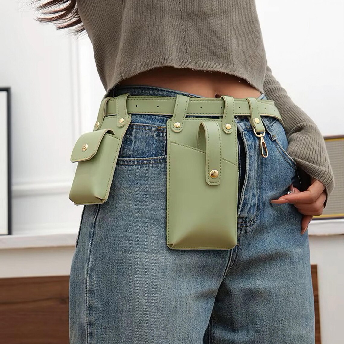 图片[3]-手工皮具图纸 腰带挎包ro022-皮圈圈手工皮具图纸