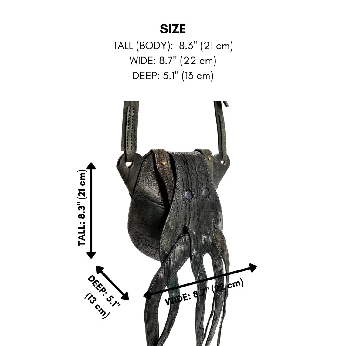 图片[2]-手工皮具图纸 章鱼触手斜挎包vp217-皮圈圈手工皮具图纸