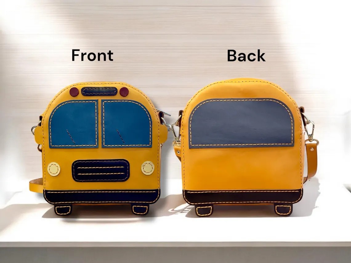 图片[2]-手工皮具图纸 小汽车包mt012-皮圈圈手工皮具图纸