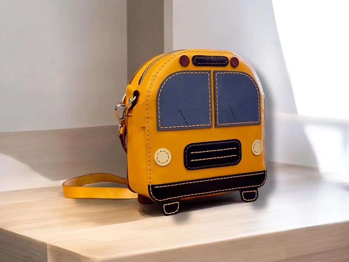 图片[3]-手工皮具图纸 小汽车包mt012-皮圈圈手工皮具图纸