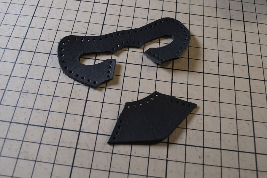 图片[26]-DIY制作猫头面具-DIY手工帖子圈子-皮具教程-皮圈圈手工皮具图纸