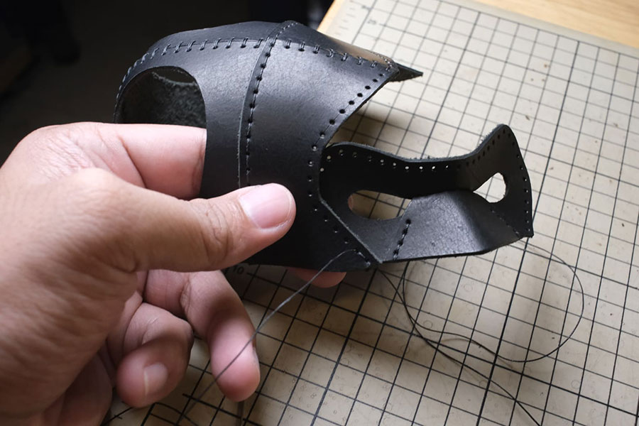 图片[6]-DIY制作猫头面具-DIY手工帖子圈子-皮具教程-皮圈圈手工皮具图纸