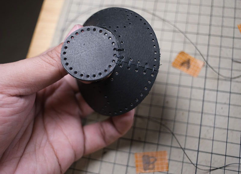 图片[58]-达摩猫咪不倒翁制作教程-DIY手工帖子圈子-皮具教程-皮圈圈手工皮具图纸