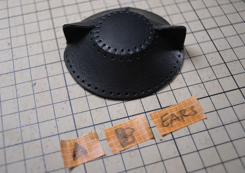 图片[53]-达摩猫咪不倒翁制作教程-DIY手工帖子圈子-皮具教程-皮圈圈手工皮具图纸