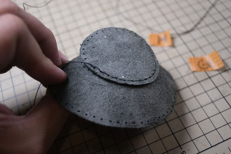 图片[49]-达摩猫咪不倒翁制作教程-DIY手工帖子圈子-皮具教程-皮圈圈手工皮具图纸