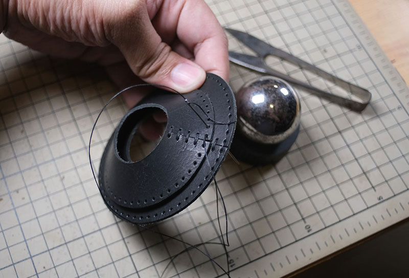 图片[42]-达摩猫咪不倒翁制作教程-DIY手工帖子圈子-皮具教程-皮圈圈手工皮具图纸