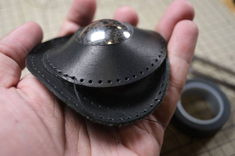 图片[41]-达摩猫咪不倒翁制作教程-DIY手工帖子圈子-皮具教程-皮圈圈手工皮具图纸