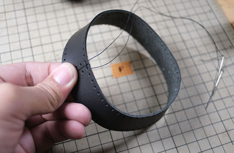 图片[16]-达摩猫咪不倒翁制作教程-DIY手工帖子圈子-皮具教程-皮圈圈手工皮具图纸