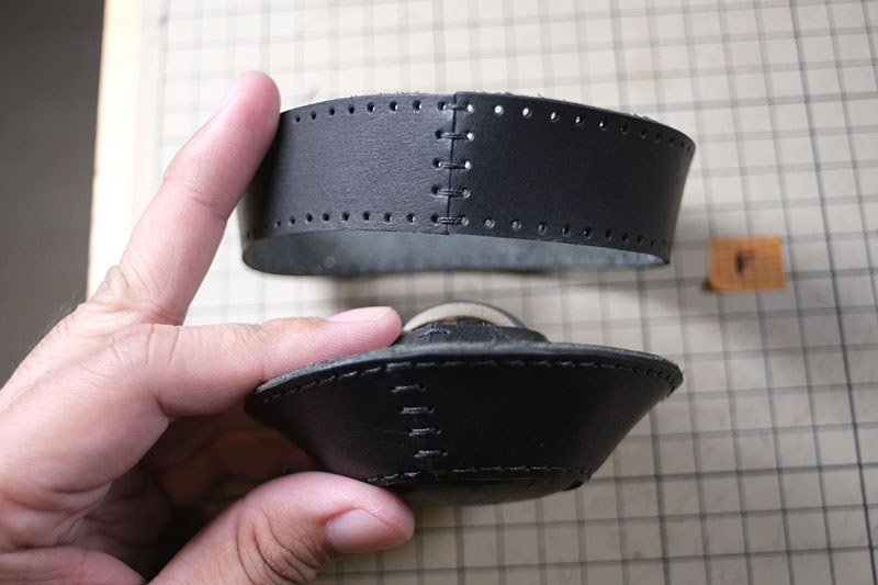 图片[15]-达摩猫咪不倒翁制作教程-DIY手工帖子圈子-皮具教程-皮圈圈手工皮具图纸