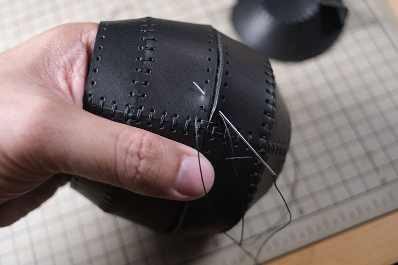 图片[8]-达摩猫咪不倒翁制作教程-DIY手工帖子圈子-皮具教程-皮圈圈手工皮具图纸