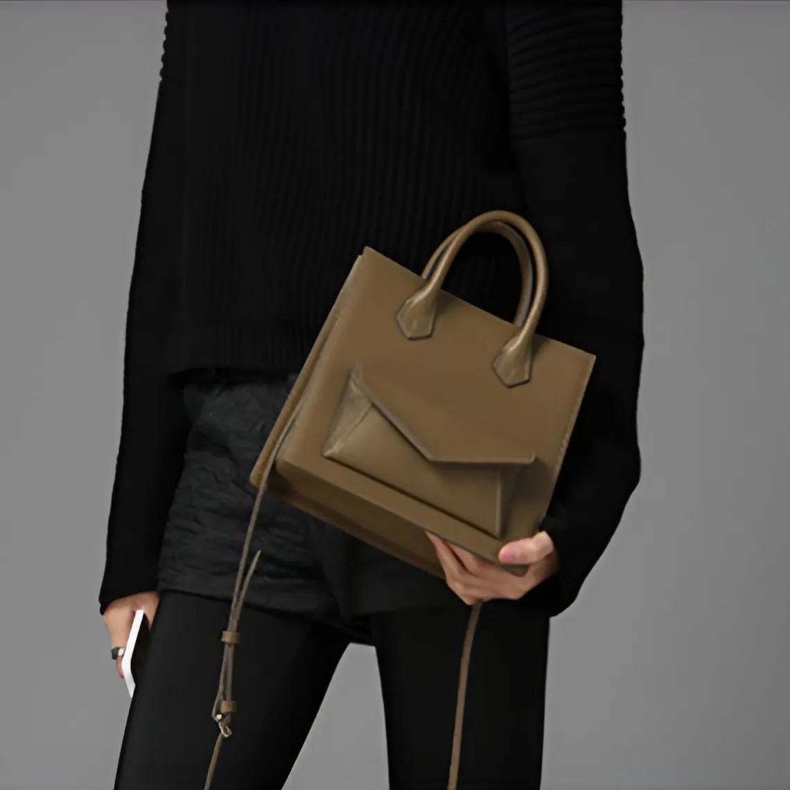 图片[2]-手工皮具图纸 手提包ld010-皮圈圈手工皮具图纸