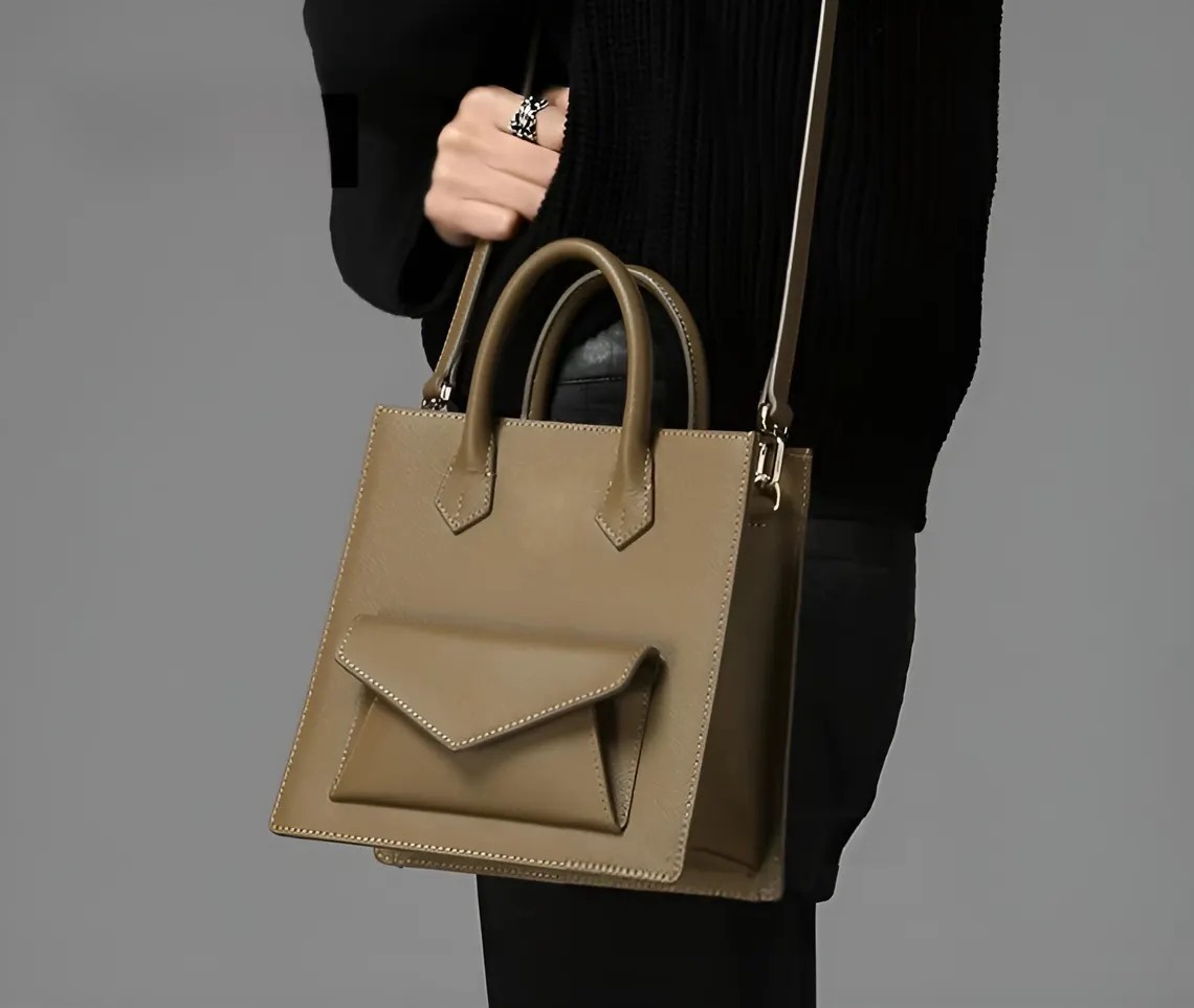 图片[3]-手工皮具图纸 手提包ld010-皮圈圈手工皮具图纸