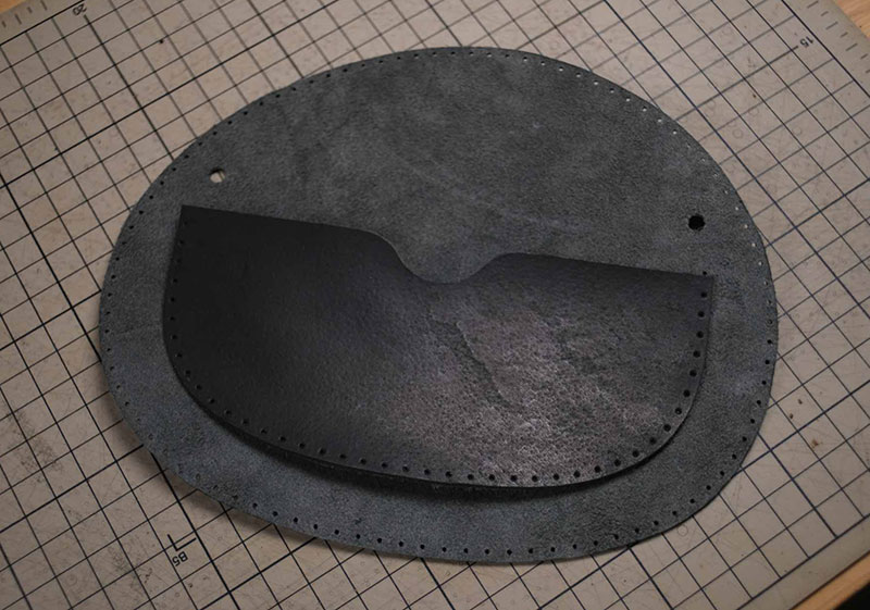 图片[13]-猫咪斜挎包制作过程-DIY手工帖子圈子-皮具教程-皮圈圈手工皮具图纸