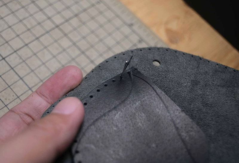 图片[14]-猫咪斜挎包制作过程-DIY手工帖子圈子-皮具教程-皮圈圈手工皮具图纸