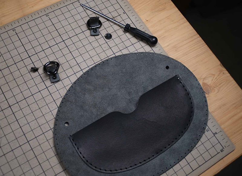 图片[16]-猫咪斜挎包制作过程-DIY手工帖子圈子-皮具教程-皮圈圈手工皮具图纸